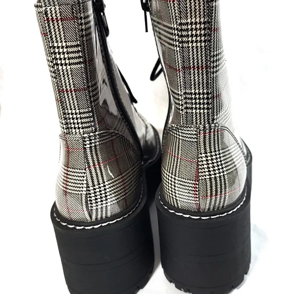 SODA chunky lace up boot - Picture 3 of 5